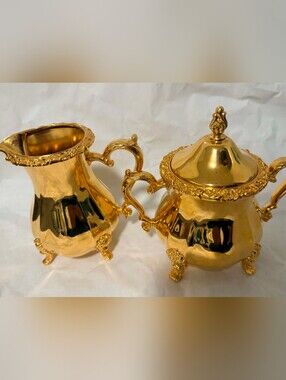 Vintage Contess International Silver Co. #6204 Rococo Silver Plate Very Clean